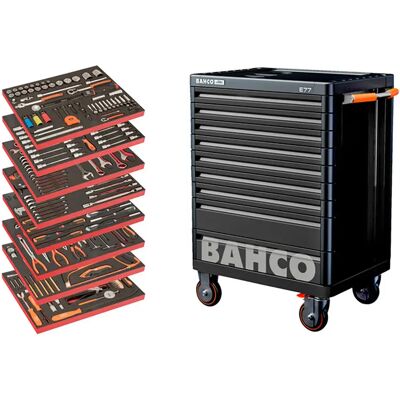 Bahco Chariot Avec Composition D´outils Automobiles 357 Unités Multicolor One Size - Publicité Bahco Chariot Avec Composition D´outils Automobiles 357 Unités Multicolor One Size - Publicité