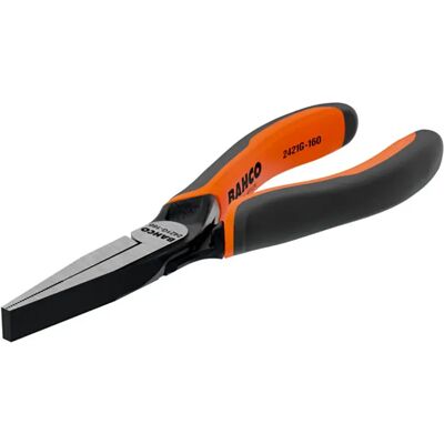 Bahco Pince Plate Ergo 180 Mm Orange One Size - Publicité Bahco Pince Plate Ergo 180 Mm Orange One Size - Publicité