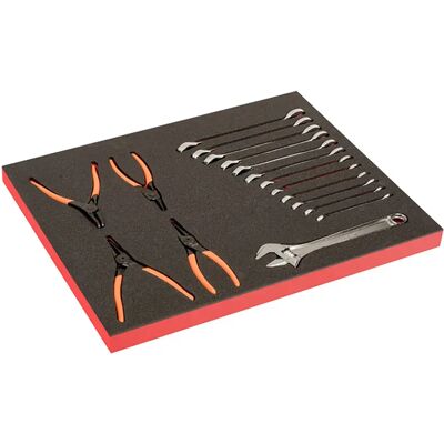 Bahco Jeu De Pinces Et De Clés 17 Pièces Orange / Black One Size - Publicité Bahco Jeu De Pinces Et De Clés 17 Pièces Orange / Black One Size - Publicité