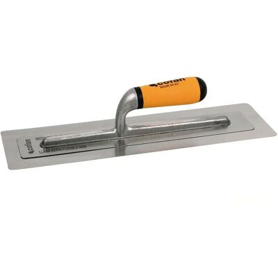 Cofan Trowel Rectangulaire Extra-flexible Acier Inoxydable 405x110x0.3 Mm Orange One Size - Publicité Cofan Trowel Rectangulaire Extra-flexible Acier Inoxydable 405x110x0.3 Mm Orange One Size - Publicité