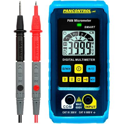 Pancontrol Multimètre Pan Micrometer Cat Iii 300v Blue / Dark Blue One Size - Publicité Pancontrol Multimètre Pan Micrometer Cat Iii 300v Blue / Dark Blue One Size - Publicité