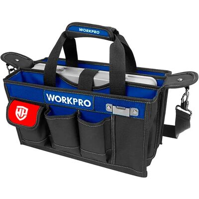 Workpro Sac à Outils 21413 Black / Blue / Red 39 x 22 x 29 cm - Publicité Workpro Sac à Outils 21413 Black / Blue / Red 39 x 22 x 29 cm - Publicité
