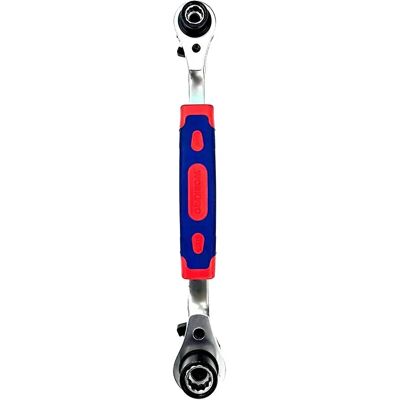 Workpro Clé à Cliquet 8 In 1 Multi-socket 8-10-12-13-14-17-19-21 Mm Multicolor One Size - Publicité Workpro Clé à Cliquet 8 In 1 Multi-socket 8-10-12-13-14-17-19-21 Mm Multicolor One Size - Publicité