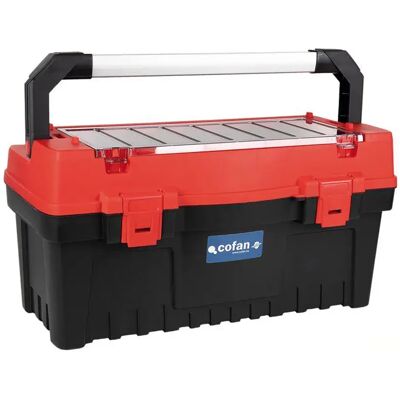 COFAN Boîte à outils - Semi-professionnelle, fermetures ABS, organisateur, 595 x 288 x 308 mm - Publicité COFAN Boîte à outils - Semi-professionnelle, fermetures ABS, organisateur, 595 x 288 x 308 mm - Publicité