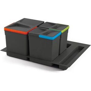 Emuca Ensemble De Contenants Avec Base Recyclable Pour Tiroir De Cuisine Multicolor One Size - Publicité Emuca Ensemble De Contenants Avec Base Recyclable Pour Tiroir De Cuisine Multicolor One Size - Publicité