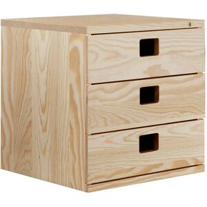 Astigarraga Commode Dinamic 3 Tiroirs Beige One Size - Publicité Astigarraga Commode Dinamic 3 Tiroirs Beige One Size - Publicité