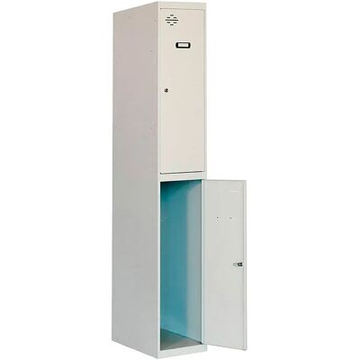 Simon Rack Casier Métallique Double White One Size - Publicité Simon Rack Casier Métallique Double White One Size - Publicité