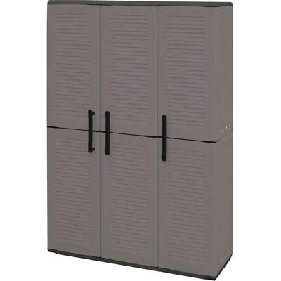 Artplast Armoire Easy 10.2x37x163 Cm Grey One Size - Publicité Artplast Armoire Easy 10.2x37x163 Cm Grey One Size - Publicité