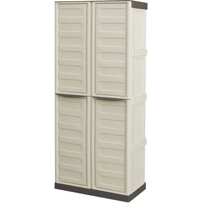 Artplast Armoire Spazio 70x39x165 Cm Broom Taupe One Size - Publicité Artplast Armoire Spazio 70x39x165 Cm Broom Taupe One Size - Publicité