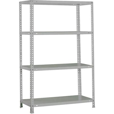 Simon Rack Étagère Métallique Comfort Mini 4/400 1500x800x400 Mm Grey One Size - Publicité Simon Rack Étagère Métallique Comfort Mini 4/400 1500x800x400 Mm Grey One Size - Publicité