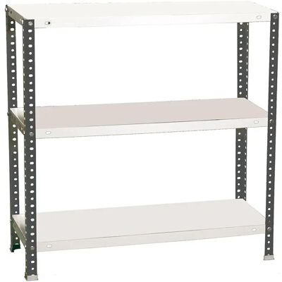 Simon Rack Étagère Métallique Comfort Plus 3/500 1000 1000x1000x500 Mm Anthracite / White One Size - Publicité Simon Rack Étagère Métallique Comfort Plus 3/500 1000 1000x1000x500 Mm Anthracite / White One Size - Publicité