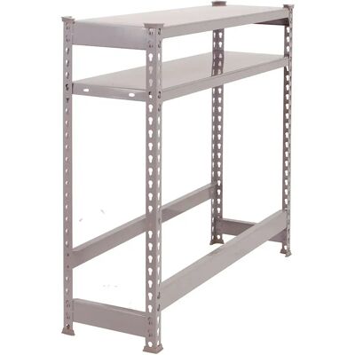 Simonclick Étagère Métallique Simonbottle Shelf 1-2 1000x1000x300 Mm Grey One Size - Publicité Simonclick Étagère Métallique Simonbottle Shelf 1-2 1000x1000x300 Mm Grey One Size - Publicité