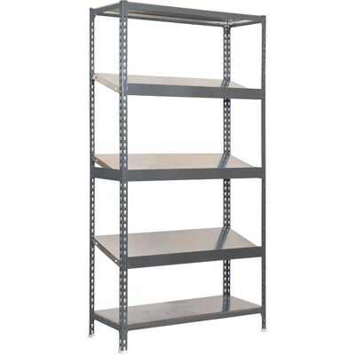 Simonclick Étagère Métallique Simonexpo Plus 5/500-3 2000x1000x500 Mm Grey One Size - Publicité Simonclick Étagère Métallique Simonexpo Plus 5/500-3 2000x1000x500 Mm Grey One Size - Publicité