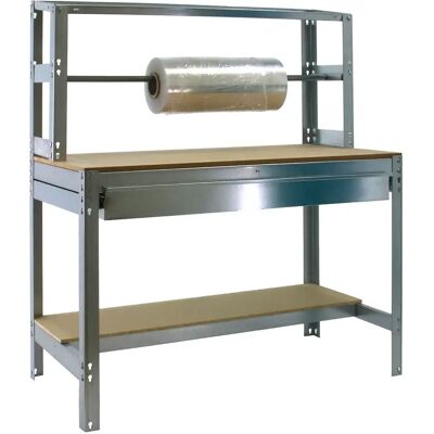 Simonwork (bancos De Trabajo) Étagère Métallique Bt4 Box 1445x910x760 Mm Galva / Wood One Size - Publicité Simonwork (bancos De Trabajo) Étagère Métallique Bt4 Box 1445x910x760 Mm Galva / Wood One Size - Publicité