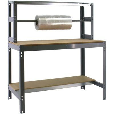 Simonwork (bancos De Trabajo) Étagère Métallique Bt4 1445x1210x760 Mm Galva / Wood One Size - Publicité Simonwork (bancos De Trabajo) Étagère Métallique Bt4 1445x1210x760 Mm Galva / Wood One Size - Publicité