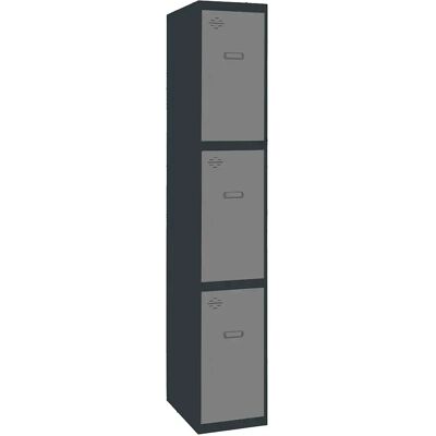 SimonRack Modèle 8425437106675 Casier Métallique - 3 Portes - Publicité SimonRack Modèle 8425437106675 Casier Métallique - 3 Portes - Publicité