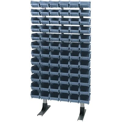 Artplast Modèle - Étagère en métal - Bleu et Argent - Publicité Artplast Modèle - Étagère en métal - Bleu et Argent - Publicité