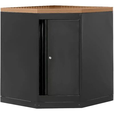 Jbm Meuble D´angle Avec Plateau En Mdf Black One Size - Publicité Jbm Meuble D´angle Avec Plateau En Mdf Black One Size - Publicité