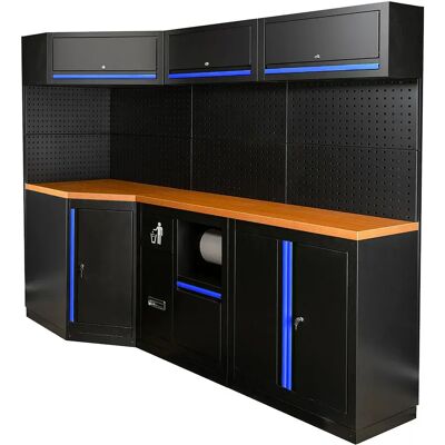 Jbm Ensemble De Meubles Modulaires Serie518b 22 Pièces Blue One Size - Publicité Jbm Ensemble De Meubles Modulaires Serie518b 22 Pièces Blue One Size - Publicité