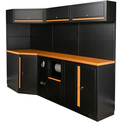 Jbm Ensemble De Meubles Modulaires Serie518o 22 Pièces Orange One Size - Publicité Jbm Ensemble De Meubles Modulaires Serie518o 22 Pièces Orange One Size - Publicité