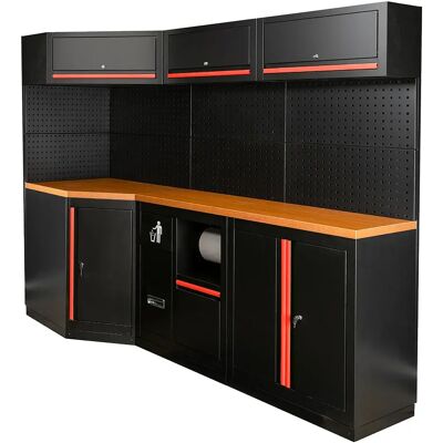 Jbm Ensemble De Meubles Modulaires Serie518r 22 Pièces Red One Size - Publicité Jbm Ensemble De Meubles Modulaires Serie518r 22 Pièces Red One Size - Publicité