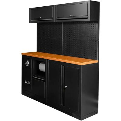 Jbm Ensemble De Meubles Modulaires Serie527k 12 Pièces Black One Size - Publicité Jbm Ensemble De Meubles Modulaires Serie527k 12 Pièces Black One Size - Publicité