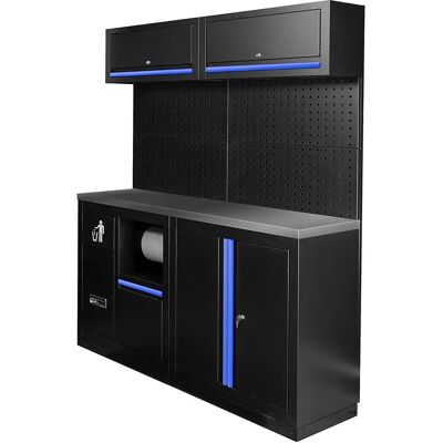 Jbm Ensemble De Meubles Modulaires Serie590b 12 Pièces Blue One Size - Publicité Jbm Ensemble De Meubles Modulaires Serie590b 12 Pièces Blue One Size - Publicité