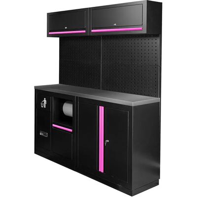 Jbm Ensemble De Meubles Modulaires Serie590p 12 Pièces Pink One Size - Publicité Jbm Ensemble De Meubles Modulaires Serie590p 12 Pièces Pink One Size - Publicité