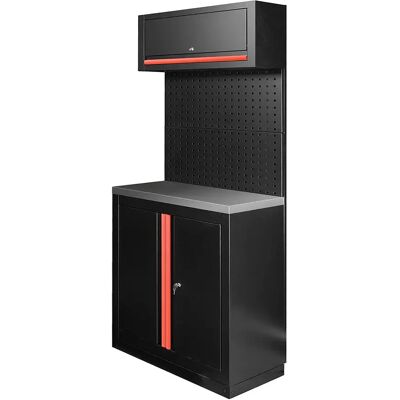 Jbm Ensemble De Meubles Modulaires Serie592r 7 Pièces Red One Size - Publicité Jbm Ensemble De Meubles Modulaires Serie592r 7 Pièces Red One Size - Publicité