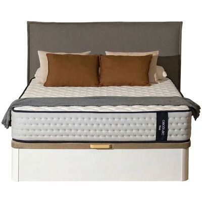 Cecotec Matelas Flow 6790 Hybrid 90x200 White / Blue One Size - Publicité Cecotec Matelas Flow 6790 Hybrid 90x200 White / Blue One Size - Publicité