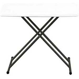 Garbar Table De Jardin Pliante Easy 75 White One Size - Publicité Garbar Table De Jardin Pliante Easy 75 White One Size - Publicité