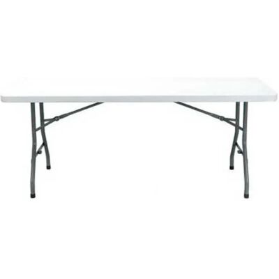 Garbar Table De Jardin Pliante Chopin 180x75 Cm Grey One Size - Publicité Garbar Table De Jardin Pliante Chopin 180x75 Cm Grey One Size - Publicité