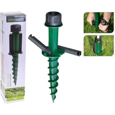 Support parasol ProGarden vidaXL avec piquet au sol - 44 cm - Support extérieur - Publicité Support parasol ProGarden vidaXL avec piquet au sol - 44 cm - Support extérieur - Publicité