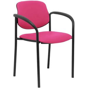 Nowy Styl Chaise De Bureau Fixe Styl Faux Leather With Arms Pink / Black One Size - Publicité Nowy Styl Chaise De Bureau Fixe Styl Faux Leather With Arms Pink / Black One Size - Publicité