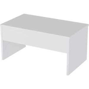 Wellhome Table Basse 90x52x45 Cm White One Size - Publicité Wellhome Table Basse 90x52x45 Cm White One Size - Publicité