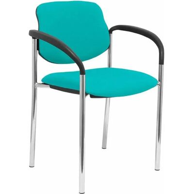 Nowy Styl Chaise De Bureau Fixe Styl Bali With Arms Turquoise / Cromo One Size - Publicité Nowy Styl Chaise De Bureau Fixe Styl Bali With Arms Turquoise / Cromo One Size - Publicité