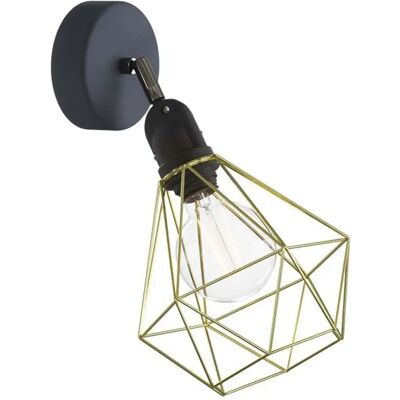 Creative Cables Applique Murale Fermaluce Eiva Diamond Brass One Size - Publicité Creative Cables Applique Murale Fermaluce Eiva Diamond Brass One Size - Publicité
