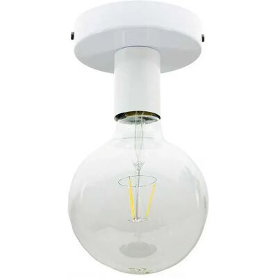 Creative Cables Applique Murale Lightpoint Metal With Light Bulb Bright White One Size - Publicité Creative Cables Applique Murale Lightpoint Metal With Light Bulb Bright White One Size - Publicité