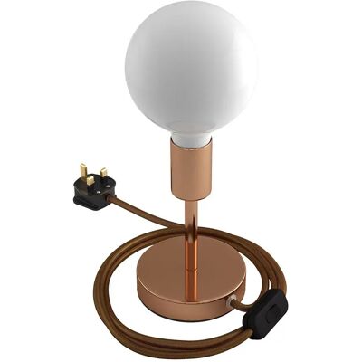 Creative Cables Lampe De Table Alzaluce 10 Cm Copper One Size - Publicité Creative Cables Lampe De Table Alzaluce 10 Cm Copper One Size - Publicité