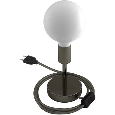 Creative Cables Lampe De Table Alzaluce 10 Cm Pearl Black One Size - Publicité Creative Cables Lampe De Table Alzaluce 10 Cm Pearl Black One Size - Publicité