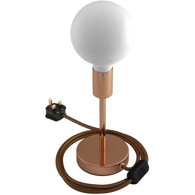 Creative Cables Lampe De Table Alzaluce 15 Cm Copper One Size - Publicité Creative Cables Lampe De Table Alzaluce 15 Cm Copper One Size - Publicité