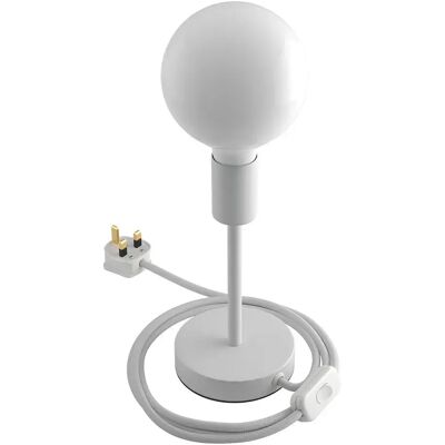 Creative Cables Lampe De Table Alzaluce 15 Cm Matte White One Size - Publicité Creative Cables Lampe De Table Alzaluce 15 Cm Matte White One Size - Publicité