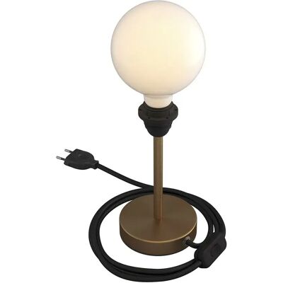 Creative Cables Lampe De Table Alzaluce Sans Abat-jour 15 Cm Satin Brass One Size - Publicité Creative Cables Lampe De Table Alzaluce Sans Abat-jour 15 Cm Satin Brass One Size - Publicité