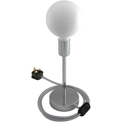 Creative Cables Lampe De Table Alzaluce 20 Cm Chrome Plated One Size - Publicité Creative Cables Lampe De Table Alzaluce 20 Cm Chrome Plated One Size - Publicité