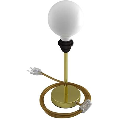 Creative Cables Lampe De Table Alzaluce Sans Abat-jour 20 Cm Brass One Size - Publicité Creative Cables Lampe De Table Alzaluce Sans Abat-jour 20 Cm Brass One Size - Publicité