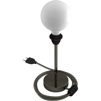 Creative Cables Lampe De Table Alzaluce Sans Abat-jour 20 Cm Pearl Black One Size - Publicité Creative Cables Lampe De Table Alzaluce Sans Abat-jour 20 Cm Pearl Black One Size - Publicité