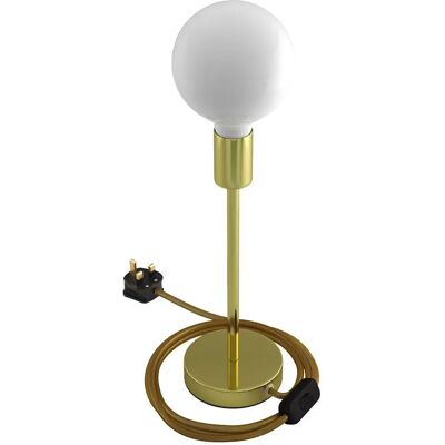 Creative Cables Lampe De Table Alzaluce 25 Cm Brass One Size - Publicité Creative Cables Lampe De Table Alzaluce 25 Cm Brass One Size - Publicité
