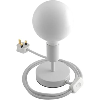 Creative Cables Lampe De Table Alzaluce 5 Cm Matte White One Size - Publicité Creative Cables Lampe De Table Alzaluce 5 Cm Matte White One Size - Publicité