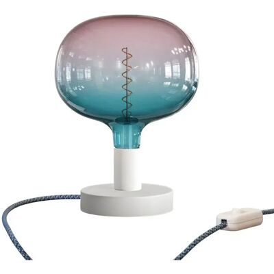 Creative Cables Lampe De Table En Métal Posaluce Cobble Avec Prise à 2 Pôles-interrupteur Matte White One Size - Publicité Creative Cables Lampe De Table En Métal Posaluce Cobble Avec Prise à 2 Pôles-interrupteur Matte White One Size - Publicité