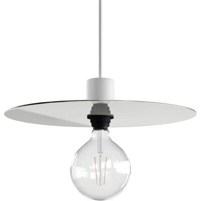 Abat-jour Ellepì Blanc 40cm Dibond pour lampes suspendues extérieures - Publicité Abat-jour Ellepì Blanc 40cm Dibond pour lampes suspendues extérieures - Publicité